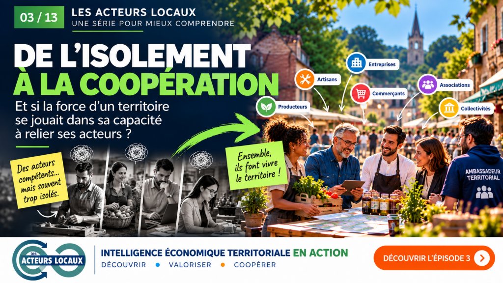 Acteurs-Locaux Épisode 3/13 -  UN AMBASSADEUR TERRITORIAL N'EST PAS UN COMMERCIAL