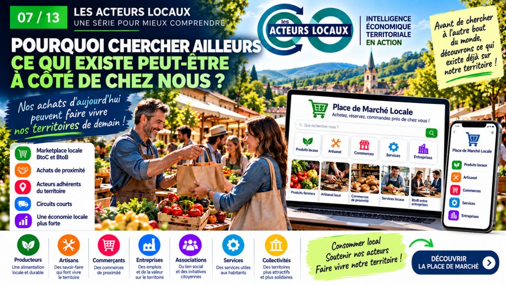 Acteurs-Locaux Épisode 7/13 - POURQUOI CHERCHER AILLEURS CE QUI EXISTE PEUT-ÊTRE À CÔTÉ DE CHEZ NOUS ?
