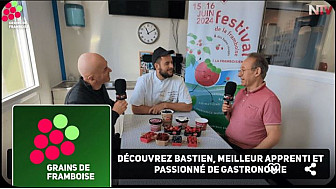 TV Locale La Framboisière - Bastien, élu meilleur apprenti de France, prodige de la gastronomie française incarne le renouveau