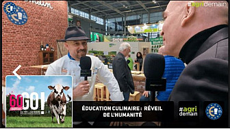 TV Locale Paris - chez Agridemain l'Education à l'Alimentation portée par le plus grand nombre
