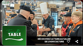 TV Locale Tarn - Le Salon de l’Agriculture met à l’honneur les richesses du Tarn avec #Bistrotarn