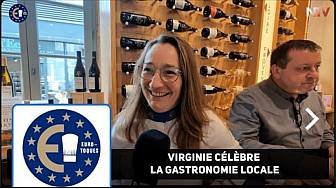 TV Locale Paris - Virginie Basselot, présidente d'Eurotoques et passionnée de gastronomie, au Congrès de la gastronomie à Dijon
