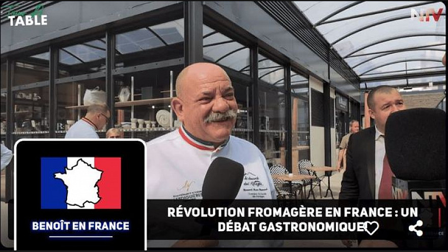 TV Locale Dijon - Cité de la Gastronomie de Dijon, parlons Fromages avec Bernard MURE-RAVAUD